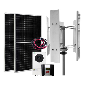 Système d'énergie hybride éolien et solaire alimentant une pompe à eau et un générateur - Product Image 5