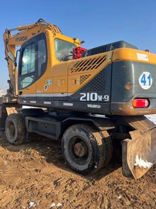 Excavadora HYUNDAI 210W-9 de 21 toneladas, 90% nueva, original, con EPA y CE, usada en agricultura, excavadora HYUNDAI de 21 toneladas - Product Image 4