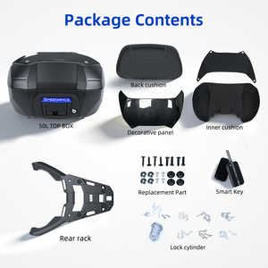 Boîte à bagages arrière SPD pour moto Honda NSS350 ADV350, coffre de rangement, accessoires de moto en gros, 50L - Product Image 4