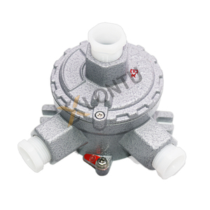 La boîte de jonction en aluminium extérieure de câble d'ATEX IP66 imperméabilisent le bornier antidéflagrant de <span class=keywords><strong>2</strong></span> manières <span class=keywords><strong>3</strong></span> manières certifié ATEX - Product Image 4