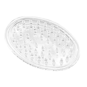 Nhựa xà phòng tiết kiệm, chủ khay cho phòng tắm truy cập, vòi hoa sen, nhà bếp, 0.75 in. X 3.25 vào. X 4.75 trong., Rõ ràng - Product Image 4