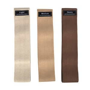 Biểu tượng tùy chỉnh trà sữa Silicone mắt cá chân trọng lượng tay quả tạ vải kháng ban nhạc thiết lập đàn hồi glute ban nhạc - Product Image 4