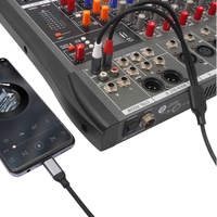 Câble audio coaxial 1M 2M 3M Type C vers double RCA, gaine en PVC, conducteur en cuivre pour Macbook, ordinateur portable, iPhone