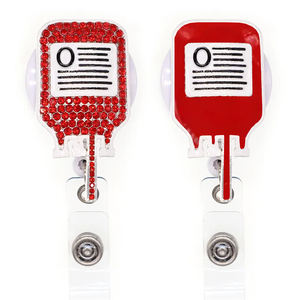 2026 नई शैली मुक्त शिपिंग ओ-प्रकार रक्त आधान बैग बैज रील - Product Image 1