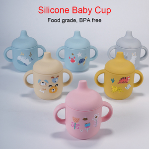 Vaso de Silicona Reutilizable Personalizado de Fábrica, Libre de BPA, para Bebés y Niños Pequeños, Vaso para Comer, Recipiente Infantil, Juego de Vajilla, Regalo - Product Image 3