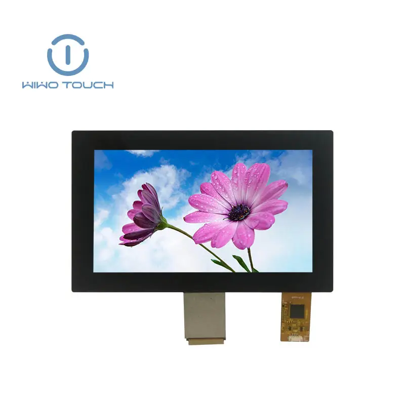 7 inch 1024x600 RGB LVDS LCD TFT Màn hình Màn hình giao diện USB 7 "cảm ứng điện dung bảng điều chỉnh màn hình