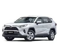 Pour Toyota RAV4 Pickup, sièges en cuir, intérieur foncé, conduite à gauche, électrique, essence, automatique, toit ouvrant, R16, 2021