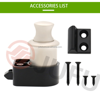 Boutons de verrouillage pour armoire, caravane, camping-car, bateau, tiroir, armoire, 18-24mm