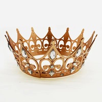 Ton Argent 60 cm King Crown Royal Crown pour Adultes et Enfants pour Accessoires de Cheveux
