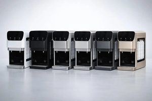 Distributeur d'eau filtrée chaude et froide de bureau, purificateur chauffant/refroidissant pour usage domestique et hôtelier, construction en plastique, tout-en-un - Product Image 3