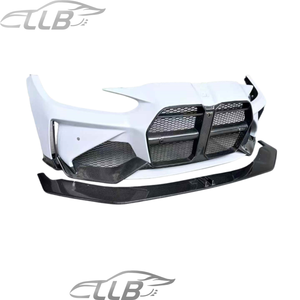 Parachoques delantero <span class=keywords><strong>ADR</strong></span> de fibra de carbono seca de alta calidad y labio delantero para modelos BMW G80, G82, G83 M3 y M4 - Product Image 4
