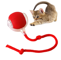 Jouets pour chat Speedy Tail pour chats d'intérieur ennuyés Jouets pour chat interactifs Boule mobile automatique avec queue
