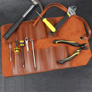 Sac de rangement portable pour clés et tournevis, étui de rangement pour outils enroulable durable pour électricien, <span class=keywords><strong>charpentier</strong></span>, mécanicien - Product Image 4
