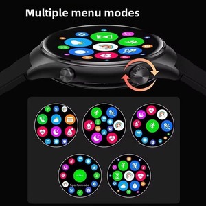 Reloj Inteligente <span class=keywords><strong>GT3</strong></span> de Gama Alta 2026 para Llamadas, Seguimiento de Actividad Física, Monitoreo de Salud, Pantalla IPS, Carga Magnética, Correa de Silicona - Product Image 3