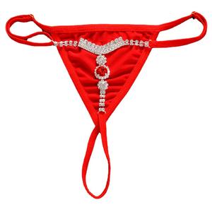 Dropshipping productos al por mayor nueva cintura de diamantes de imitación roja accesorios de ropa interior Cadena de cuerpo Sexy - Product Image 5