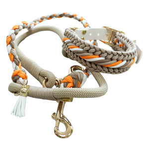 Correa de Perro Ajustable de Alta Calidad con Collar de Cuerda Retráctil Tipo Paraguas para Perros Grandes, Juego de Collar para Mascotas - Product Image 1