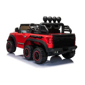 Il più nuovo giro a 6 ruote di potenza su auto auto elettrica a 4 posti per bambini 24v auto elettrica a batteria per bambini di grandi dimensioni - Product Image 5