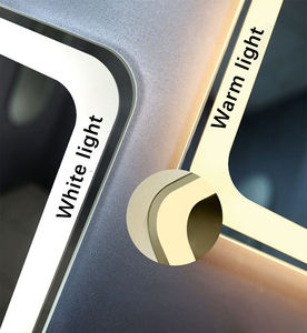 Miroir Rectangle Étanche Personnalisé Europe Écran Tactile Intelligent <span class=keywords><strong>Anti</strong></span>-Brouillard Salle de Bain Miroirs Led Dimmable Avec Lumière - Product Image 3