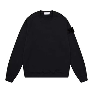 Felpa con Cappuccio da <span class=keywords><strong>Uomo</strong></span> in Cotone Pesante 350 Gsm, Design Innovativo, Vestibilità Slim, Ricami 3D, Applicazioni in Strass, <span class=keywords><strong>Abbigliamento</strong></span> Personalizzato di Lusso - Product Image 5