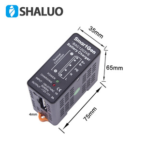 Chargeur de batterie mural automatique Shaluo Smartgen BAC1203VE 12V 3A pour batteries au plomb à charge flottante - Product Image 4