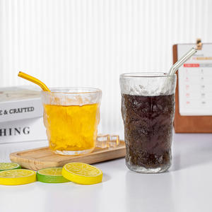 Vasos de Vidrio Transparentes Multifuncionales al por Mayor, Vacíos, de 300 ml y 330 ml, para <span class=keywords><strong>Cerveza</strong></span>, Agua, Jugo, Café - Product Image 5