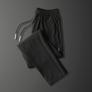 <span class=keywords><strong>Pantaloni</strong></span> Casual Estivi Sottili Personalizzati OEM da Uomo, Nuovi <span class=keywords><strong>Pantaloni</strong></span> Sportivi Leggeri in Seta Ghiaccio a Rapida Asciugatura, <span class=keywords><strong>Pantaloni</strong></span> Tendenza Leggeri da Uomo - Product Image 4