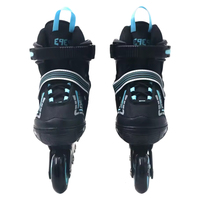 Patins à roulettes Jun Ran légers, imperméables, pour activités de plein air, réglables, pour enfants et adultes, roulements Abec-7, châssis en aluminium, 64/70*22mm, roues en PU