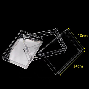 Herramienta de Apicultura CHINABEES, Caja de Miel Transparente de Plástico de 500g, Nido de Miel Removible, Limpio y Sanitario - Product Image 4