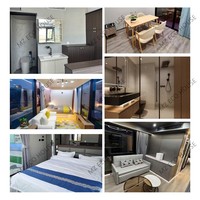 Maison capsule spatiale détachable de luxe de haute qualité, maison mobile, appartement préfabriqué modulaire en conteneur, moderne, extérieur