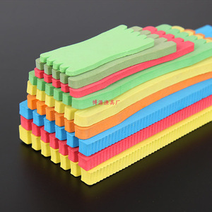 Planche d'enroulement de ligne de pêche Bosun en mousse, simple couche, portable, accessoire de rangement pour bobine en éponge, pour l'organisation du matériel de pêche - Product Image 1