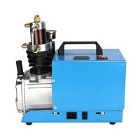 Gonfleur électrique haute pression Portable 30MPA 300bar pompe respiratoire de plongée 4500psi Piston refroidissement par Air Mini compresseur d'air