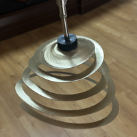 Vansir New Design Bronze Spiral Cymbal Effect 40cm 0.5kg for Performance and Practice