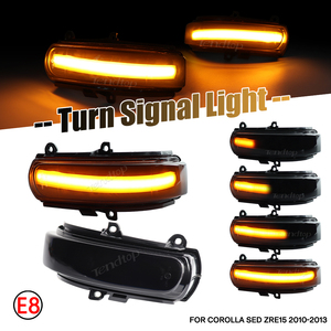 Système d'éclairage LED pour RUKUS COROLLA SED <span class=keywords><strong>AURIS</strong></span> SCION ZELAS REIZ, clignotants dynamiques, pièces automobiles, lampes indicatrices de rétroviseur - Product Image 2