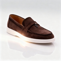 Chaussures décontractées à lacets pour hommes, style football, à talon plat, pour le travail et les fêtes, de haute qualité, de marque, chaussures habillées formelles, tendance mode