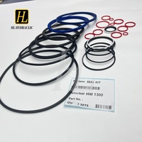 Kit de réparation de joints pour marteau hydraulique professionnel HM1300, joint torique anti-poussière et tampon pour pièces de brise-roche d'excavatrice