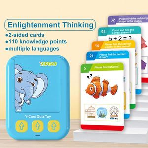 Tarjetas de Aprendizaje Interactivas Zhorya para Niños, Dispositivo Educativo Temprano, Juguetes para el Desarrollo Cognitivo Infantil - Product Image 2