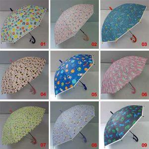Parapluie personnalisé pour enfants avec logo imprimé par sublimation, design de sécurité à motif droit en PVC, Paraguas pour enfants - Product Image 2