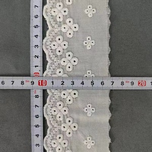 5-10cm robe de soirée crocheté coton <span class=keywords><strong>France</strong></span> dentelle Applique brodé oeillet garniture pour robes couture matériaux et accessoires - Product Image 6