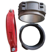 Raccord rapide pour tuyau d'incendie plat en alliage d'aluminium TPU flexible et durable haute pression V 4-16 pouces