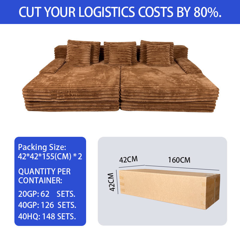 Modern Fashion Compression Sofa - Perfect for Living Room