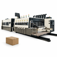 Nouvelle machine de découpe et d'impression de carton ondulé entièrement automatique, intelligente et robuste, avec alimentation sous vide 1200x2400mm pour l'industrie alimentaire