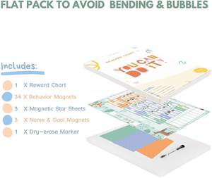 Tableau de récompense personnalisé de haute qualité pour plusieurs enfants avec autocollants - Product Image 4