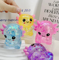 WOWEI Jy Gold Powder Maltose Ice Lolly Squeeze Stress Relief Simulation Slow Rebound Youth