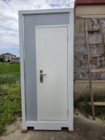 Usine chinoise de conteneurs sanitaires préfabriqués portables et mobiles pour camping, douches, salles de bain, toilettes publiques extérieures, en vente