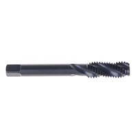 Filetages de robinet à cannelure spiralée métrique HSS pour aluminium traitement des métaux Non ferreux trous aveugles M2 M3 M4 M5 M6 M8 M10 M12 vis