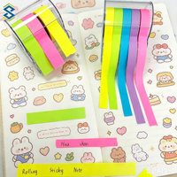Bloc-notes adhésif réutilisable et coloré personnalisable, longueur 5 m, notes autocollantes enroulables pour le bureau, la maison et la papeterie