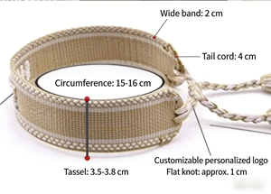 Bracelet bohème fait main à pampilles brodé de lettres, bracelet tissé arc-en-ciel avec inscription, pour cadeau personnalisé, usage quotidien, personnalisable - Product Image 5