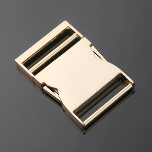 Hebilla de liberación lateral de aleación de 38 mm, ajustable para bolsos, mochilas, riñoneras, accesorios en dorado, plateado y negro, duradera - Product Image 3