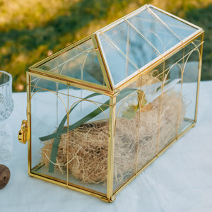 Grand terrarium géométrique en verre or rose <span class=keywords><strong>maison</strong></span> verte pour <span class=keywords><strong>cactus</strong></span> de jardin et plante vivante pour pot de fleur de pépinière à la <span class=keywords><strong>maison</strong></span> - Product Image 3