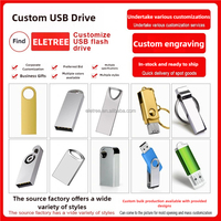 Bulk USB2.0 ukuran kustom 2 in 1 32GB 128GB 64MB 1tb 2 Tb Flash Drive kartu Pen Thumb Drive Flash Disk Memoria USB Pendrive